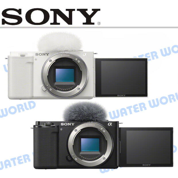 SONY Alpha ZV-E10 單機身 BODY ZVE10 不含鏡頭 單眼相機 公司貨【中壢-水世界】