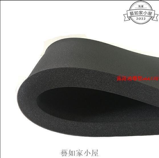 店長推薦 熱銷 可訂制 可開發票 中高密度黑色海綿墊大塊苞裝內襯防震防塵隔音薄海綿pian可訂做尺寸
