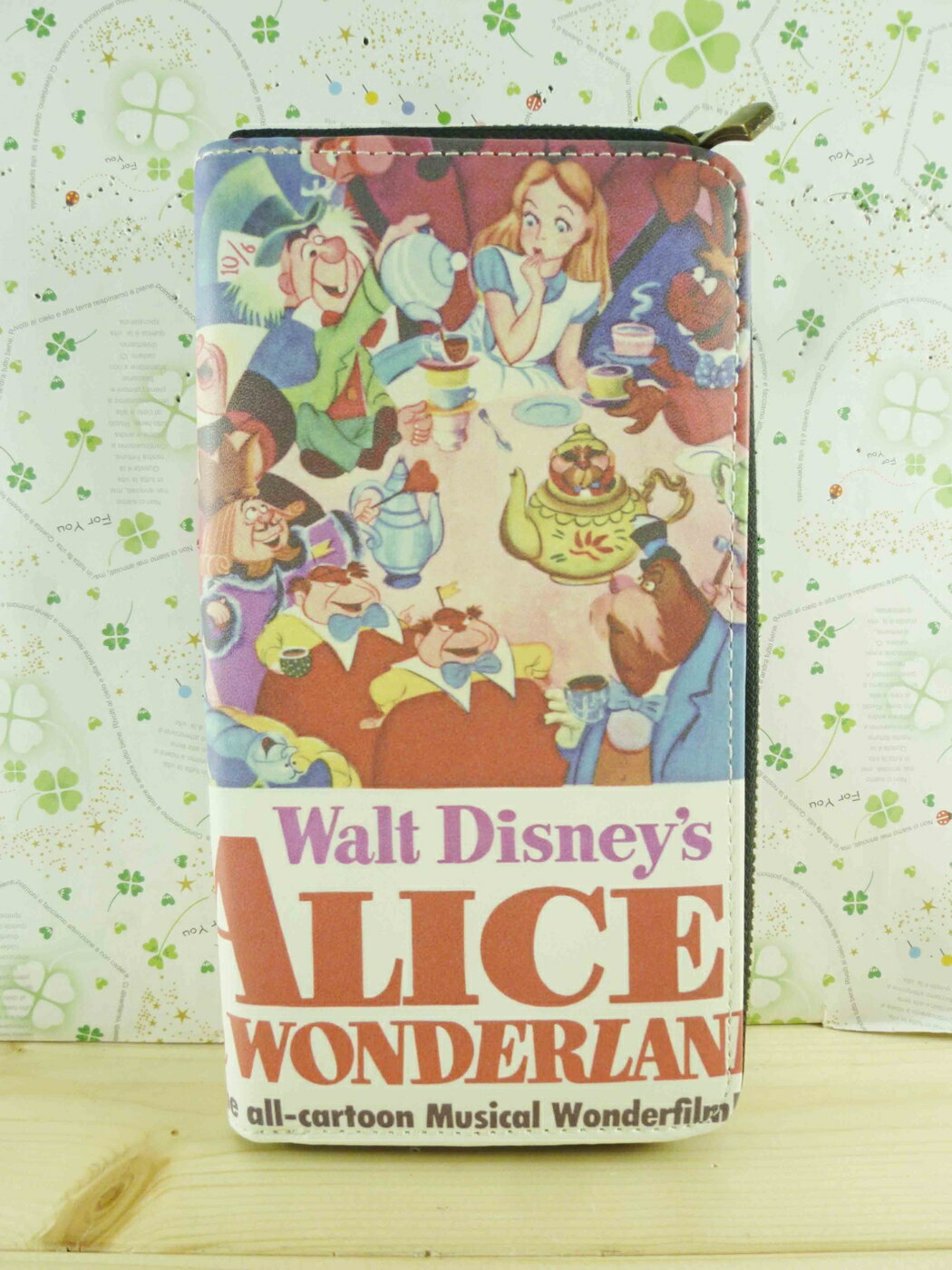 【震撼精品百貨】Disney 迪士尼公主系列 愛麗絲長夾 震撼日式精品百貨