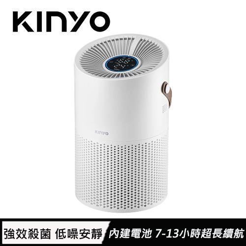 【現折$50 最高回饋3000點】 KINYO 真無線空氣清淨機 AO-600