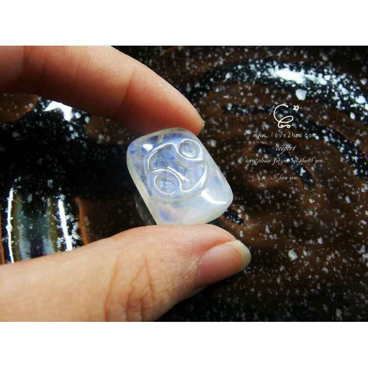 月色星光-巨蟹座/月光石/水晶飾品/ [晶晶工坊-love2hm]