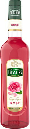 Teisseire 糖漿果露-玫瑰風味 Rose 法國頂級天然糖漿 700ml-【良鎂咖啡精品館】