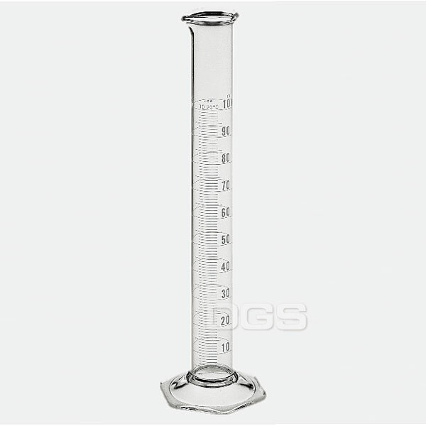 《KIMBLE》量筒 Cylinder, Single White Metric Scale