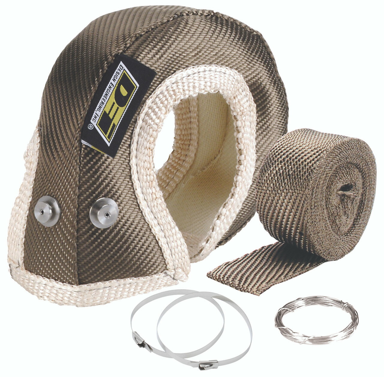 美國進口 DEI 鈦系列 Titanium 系列 蓋瑞特 T3 T4 T25 T28 渦輪 排氣殼隔熱罩 套裝組 2