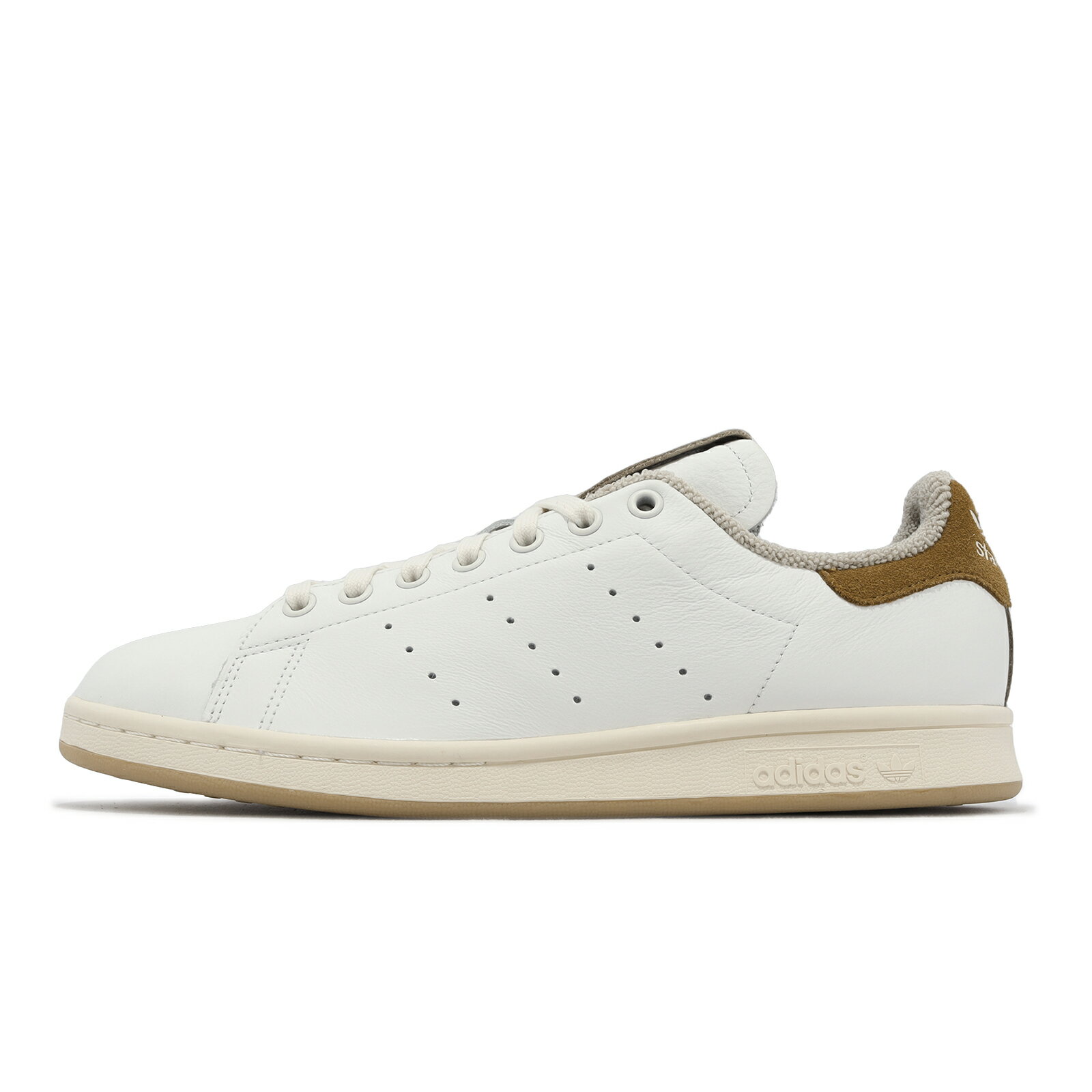 adidas 休閒鞋 Stan Smith 男鞋 女鞋 白 棕 皮革 運動鞋 三葉草 愛迪達 ID2031