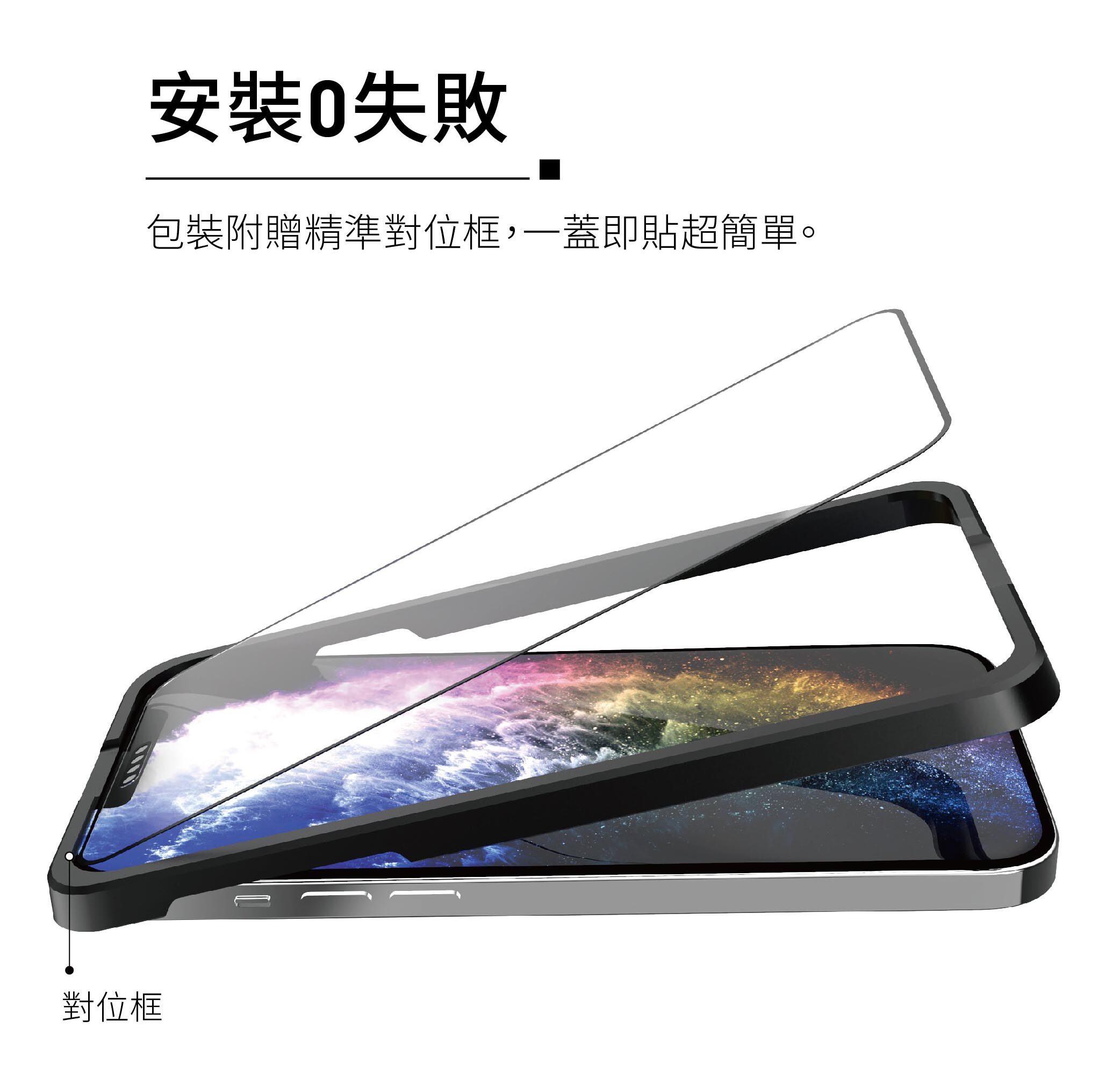 SwitchEasy GLASS  9H 鋼化 滿版 玻璃貼 保護貼 適用 iPhone12 pro max 一年保固 2