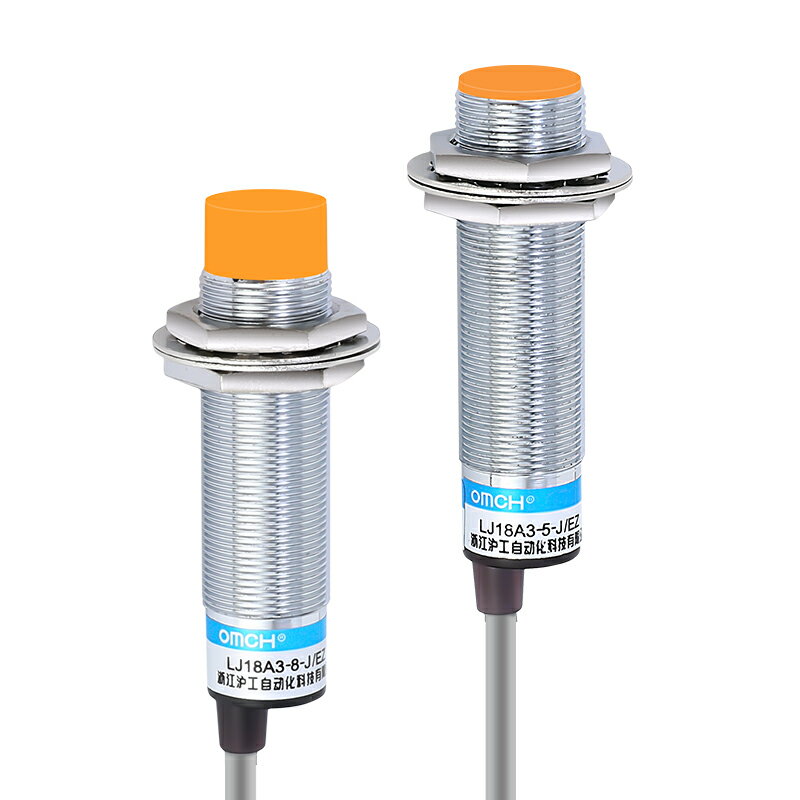 滬工接近開關LJ18A3-8-J/EZ金屬傳感器220V交流二線常開電感式m18 4