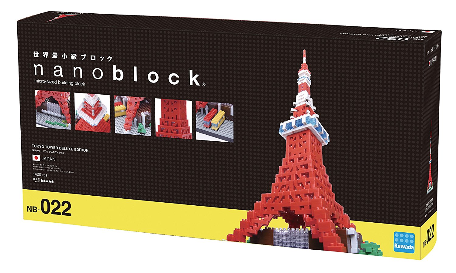 《Nanoblock 迷你積木》NB-022 東京鐵塔 DX 豪華版 東喬精品百貨