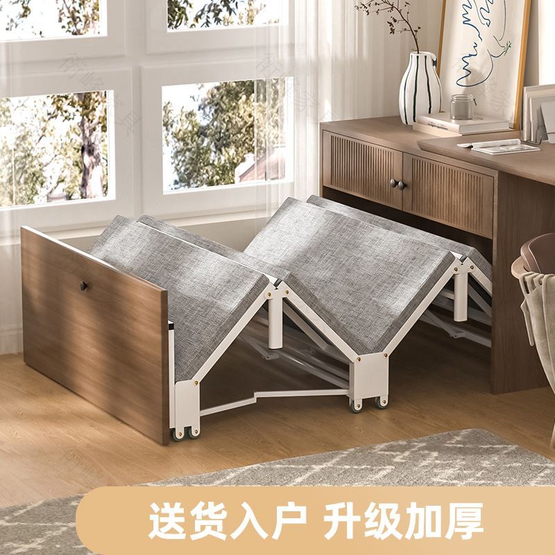附發票 多功能折疊床家用隱藏一體隱形午休小戶型書桌辦公室午睡伸縮書房353S 快速出貨