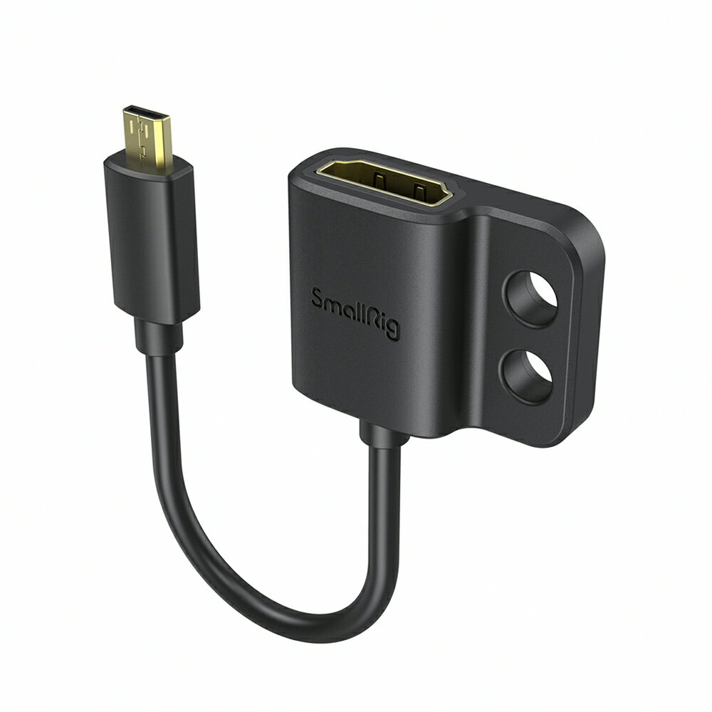 限時★.. SmallRig 3021 超細 4K Micro HDMI D-A 轉接線 Cable 電纜 HDMI 2.0 外接螢幕 公司貨【夏日限時 全館點數5倍送】