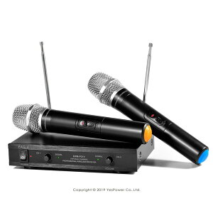 EWM-P21V EAGLE VHF 雙頻道無線麥克風/訊號清晰無雜訊/簡單實惠選擇/一年保固