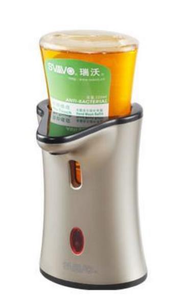 瑞沃V-455自動感應皂液器酒店洗手間 衛浴皂液器立式V-455盒液盒