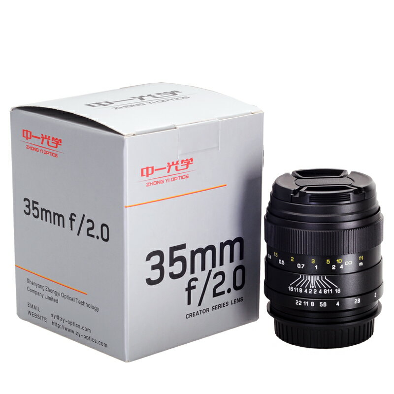 中一光学│ZHONG YI OPTICS CREATOR 35mm F2.0 - ニコンFマウント 単焦点レンズ Zhong Yi Sigma 135mm F1 CREATOR 中一光学 ZHONG YI OPTICS 135mm II