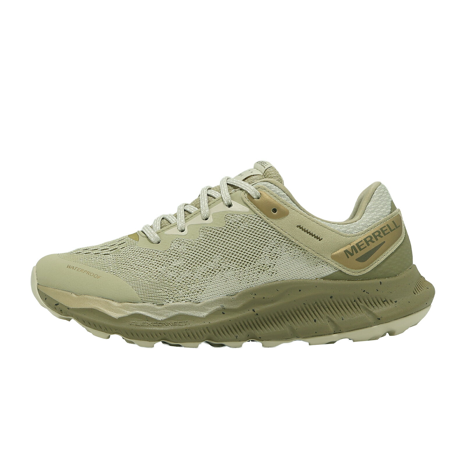 Merrell 戶外鞋 Antora 4 WP 女鞋 綠 防潑水 越野 機能 運動鞋 ML00005812