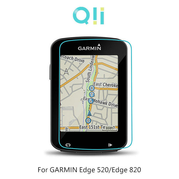 【愛瘋潮】Qii GARMIN Edge 520/Edge 820 玻璃貼 手錶保護貼【APP下單最高22%點數回饋】