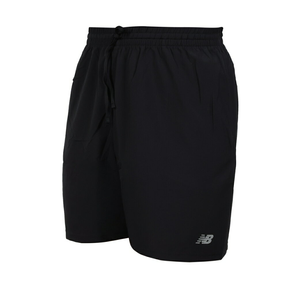 NEW BALANCE 男7 吋短褲(速乾 慢跑 運動 休閒「MS41234BK」≡排汗專家≡