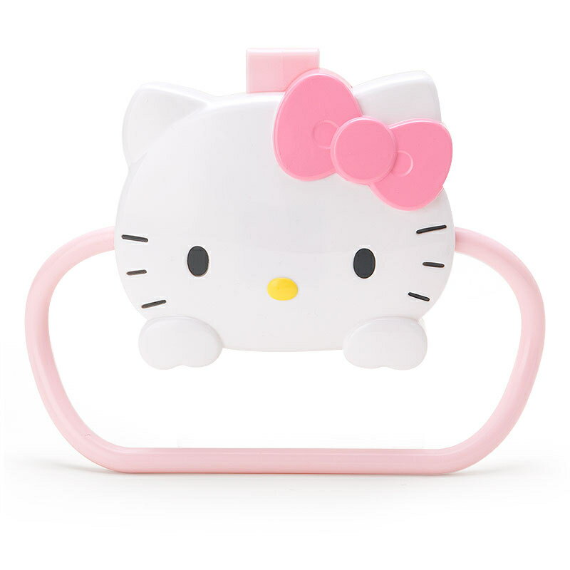 【震撼精品百貨】Hello Kitty 凱蒂貓-HELLO KITTY毛巾掛繩-緞帶造型 震撼日式精品百貨