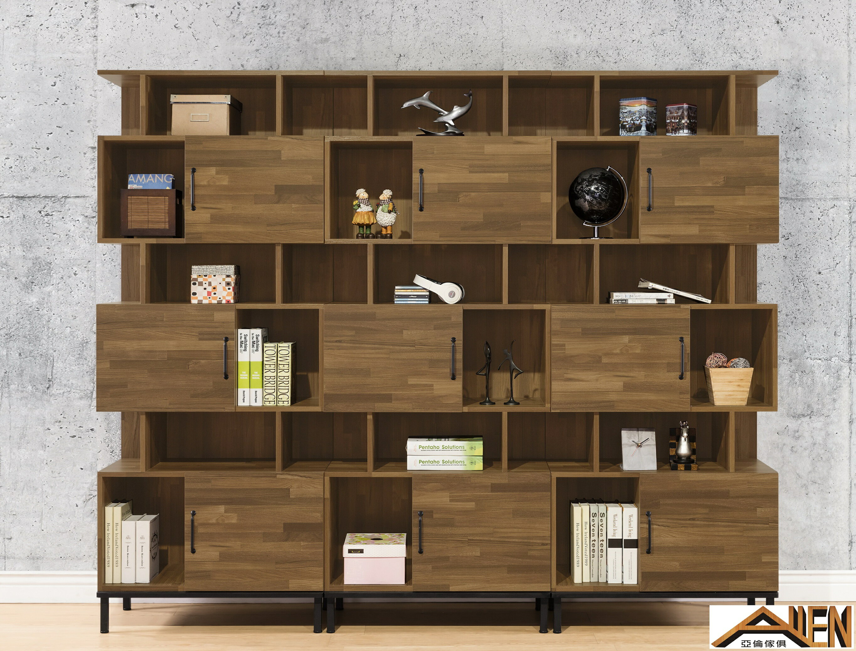 亞倫傢俱*普瑞特多功能收納櫃 2