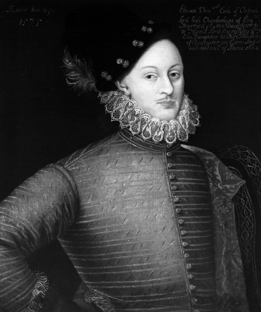 Posterazzi: Edward De Vere (1550-1604) N17Th Earl Of Oxford Oil On ...