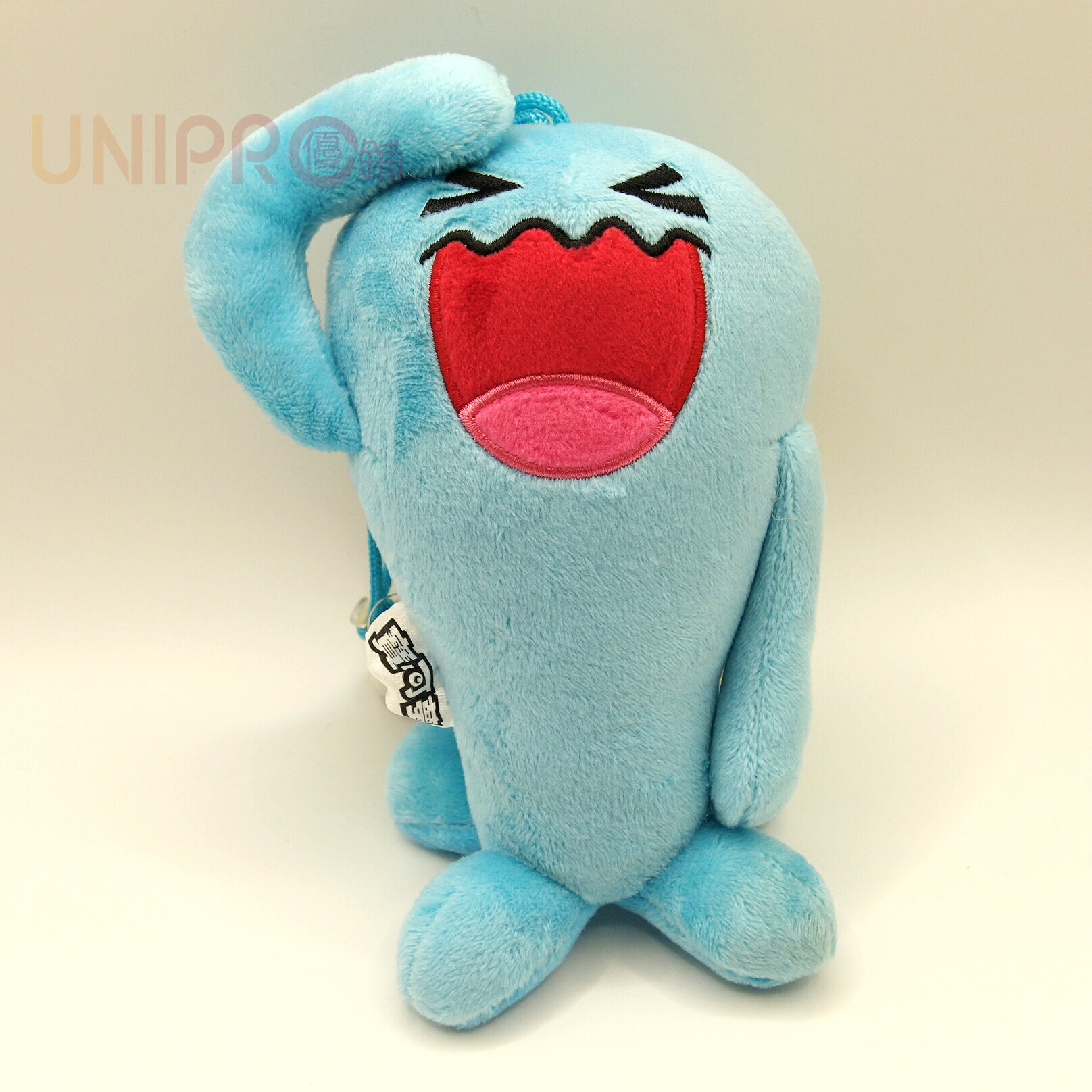 【UNIPRO】神奇寶貝 果然翁 Wobbuffet 15公分 絨毛娃娃 玩偶 吸盤吊飾 禮物 正版授權 寶可夢 Pokemon Go