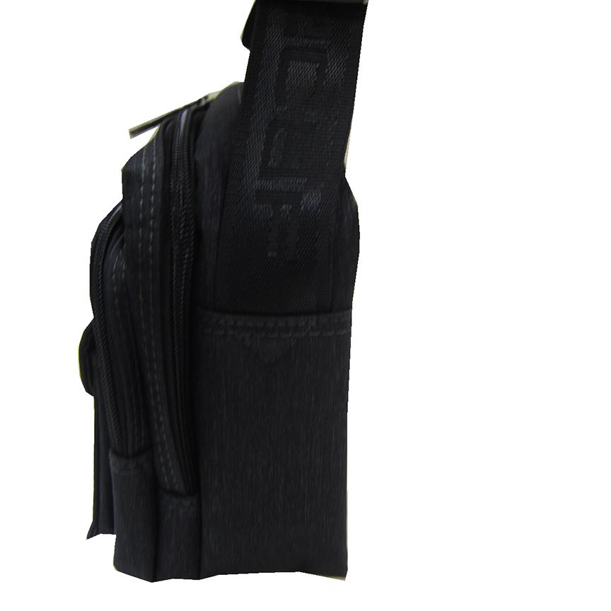 ~雪黛屋~LECAF 斜側包中容量二層主袋+外袋共七層可8寸平板進口防水尼龍布材質肩背斜背中性款可刷洗LW6710A(中) 4