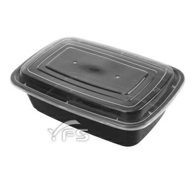 F1250長方型美式餐盒 (免洗便當盒/塑膠便當盒/外帶餐盒/沙拉/炸雞/速食/點心)【裕發興包裝】SC1050