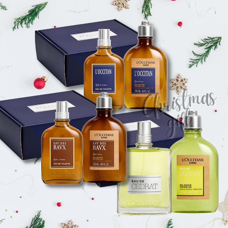 L'OCCITANE 歐舒丹 限定禮盒組 男士枸櫞/男士神秘/紳士香氛 禮盒組 新年 禮盒 附發票【心心哈德】現貨 全館499超取免運｜全場下殺★滿額再享折扣