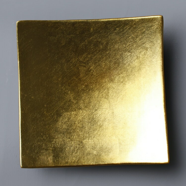 黃金漆器盤 18cm 0