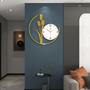 輕奢客廳鐘表掛鐘家用時尚創意掛墻時鐘簡約藝術餐廳裝飾掛表熱賣