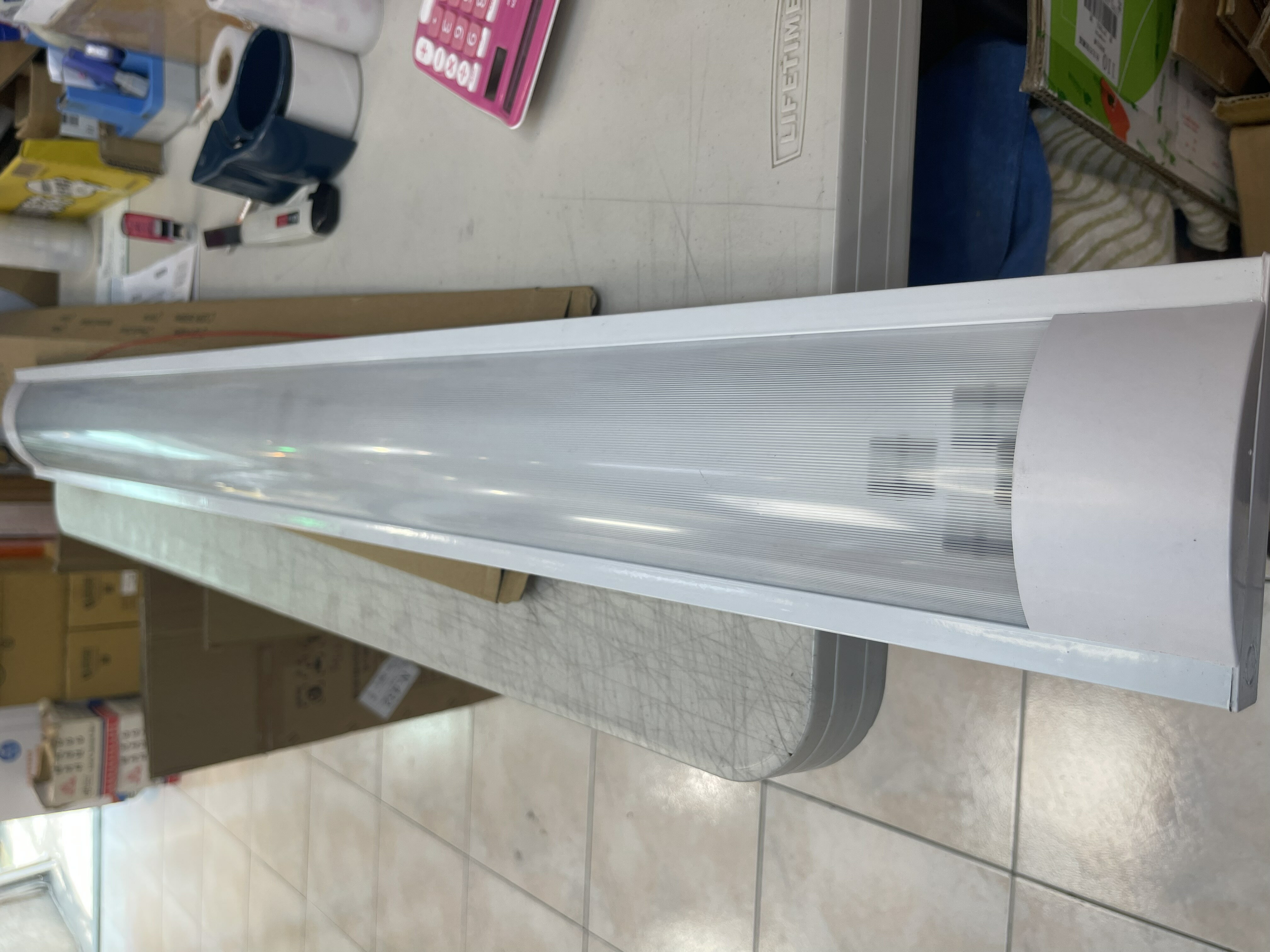KAOS LED T8 弧型 格柵式 燈管式 燈具 四尺 單管 雙管 4呎 可換燈管 長形燈具 辦公室燈 吸頂式 5