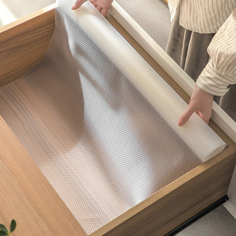 日式家用EVA透明櫥柜墊衣柜墊防水防潮抽屜墊可裁剪廚房防油貼紙