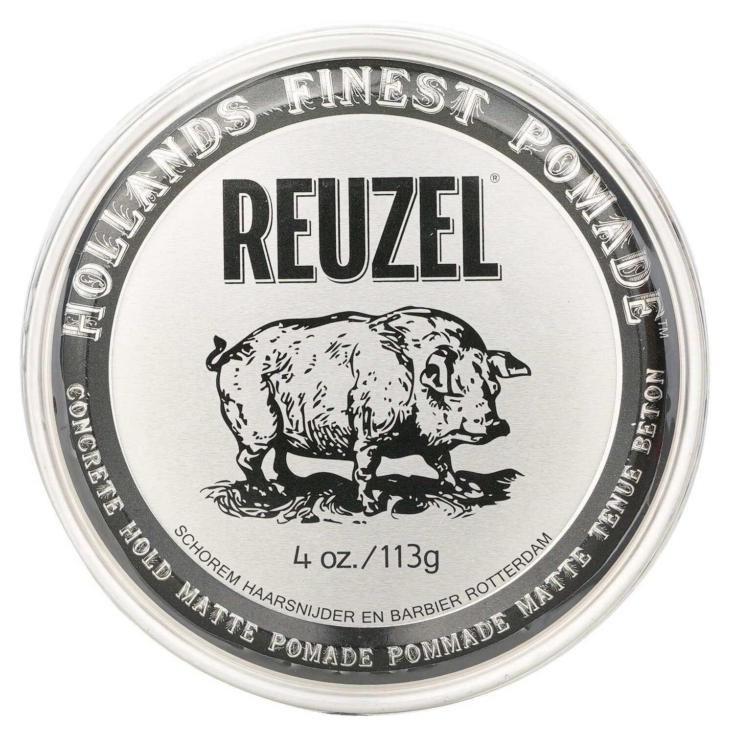 Reuzel - 銀豬混凝土啞色髮油