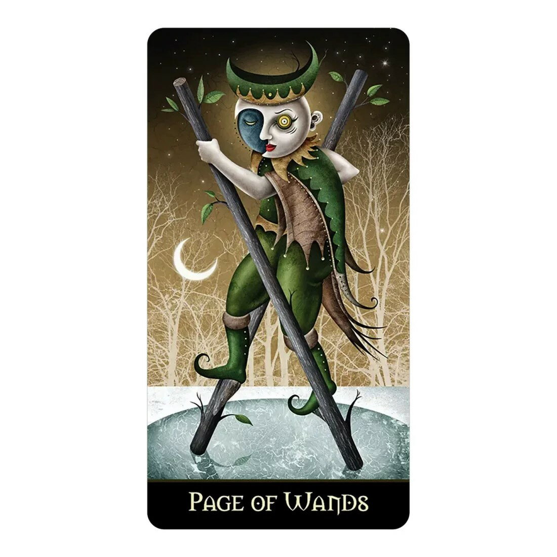 塔羅牌/神諭牌/塔羅占卜 迷你版邪月塔羅牌 Deviant Moon Tarot
