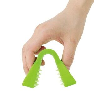 日本 ARNEST 矽膠手指保護夾 磨泥 切菜 切片 -黃/綠 #106
