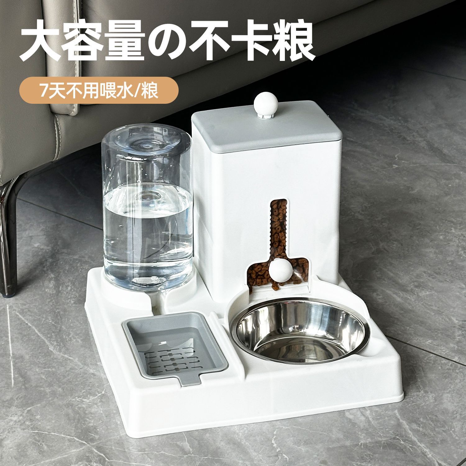 工廠現貨 全館8折 免運 寵物餵食器 貓碗 飲水器 貓咪飲水機寵物自動餵食器狗狗喂水器喝水神器流動不插電水碗用品特惠/開立發票 特價出 H1203