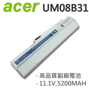 ACER 宏碁 白 UM08B31 6芯 日系電芯 電池 A110 A150 D150 D250 531h A110X AOD150 AOD250 UM08A73 UM08A74