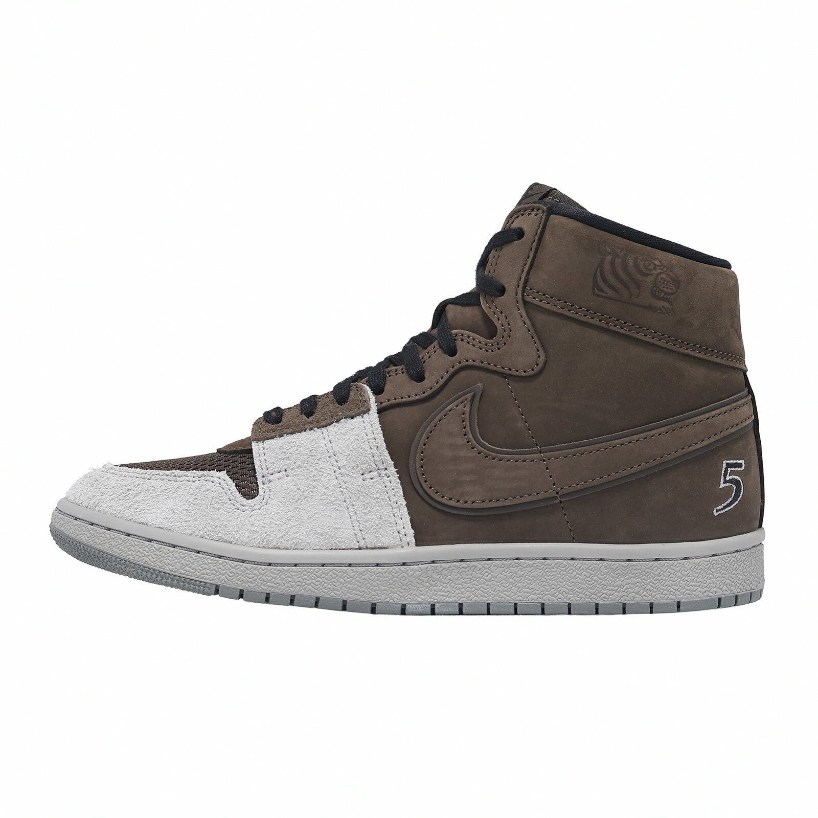 Nike 休閒鞋 Jordan Air Ship PE SP 男鞋 棕 麂皮 中筒 FJ2385-200
