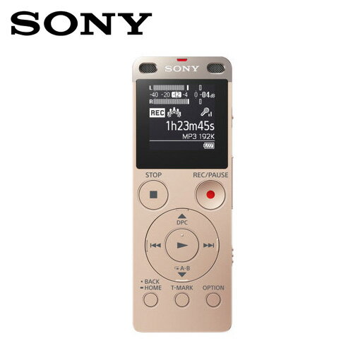 <br/><br/>  SONY 索尼 ICD-UX560F 4G錄音筆-金【三井3C】<br/><br/>