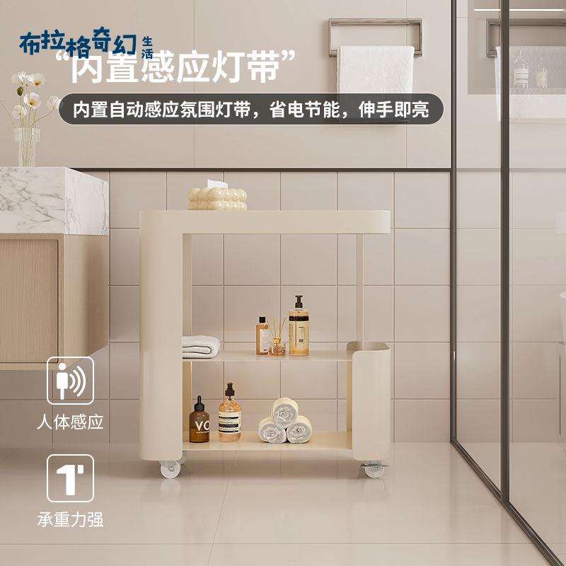 超窄床頭櫃置物架小型收納櫃臥室家用可移動邊幾側邊櫃床邊桌茶幾pb6131