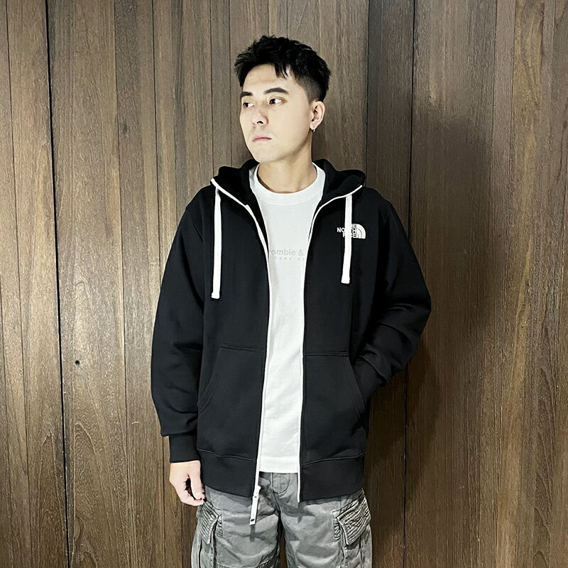 美國百分百【全新真品】THE NORTH FACE 連帽外套 刷毛 棉質 男款 TNF 北臉 夾克 DA71