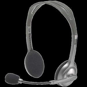 話務耳麥 H110頭戴式有線耳機logitech帶麥帶話筒話務員專用立體聲耳麥舒適降噪客服聽歌辦公