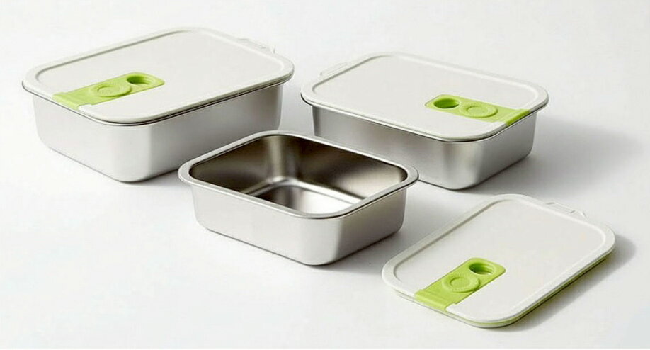 【晨光】臺灣 Dashiang FreshPal鮮食夥伴 304不鏽鋼保鮮盒三入組 500+800+1200ml(004369)【現貨】