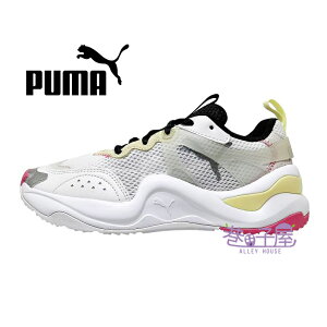 【季末出清】PUMA 女鞋 大童鞋 Rise Contrast Wn's 運動鞋 慢跑鞋 [37232303] 白【巷子屋】