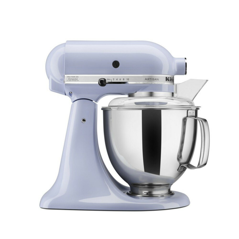 加贈百年限定烘焙工具4件組【KitchenAid】4.8公升/5Q桌上型抬頭式攪拌機 薰衣紫 3KSM150PSTLR