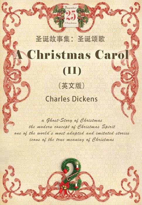 【電子書】A Christmas Carol（II） 圣诞故事集：圣诞颂歌/小气财神（英文版） 0
