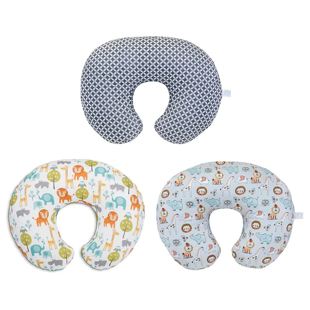 Chicco Boppy 純棉多功能授乳枕｜三款可選【悅兒園婦幼生活館】