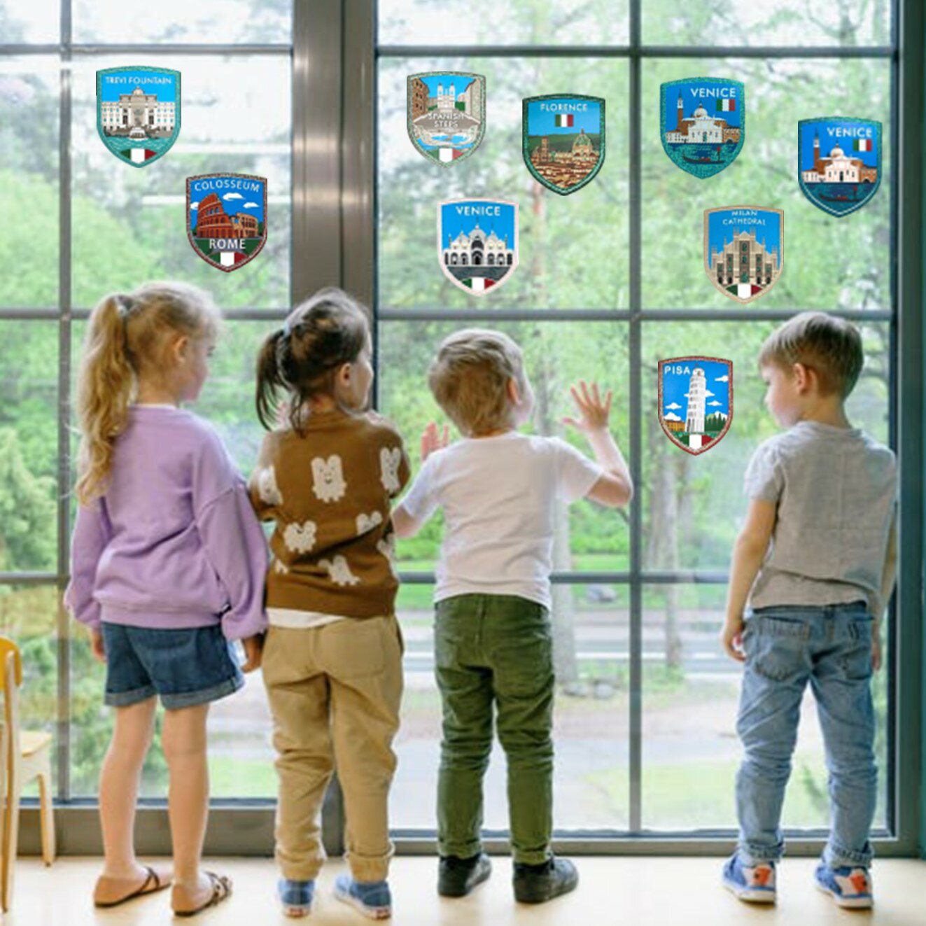 《炫彩玻璃貼系列》義大利 一套9張 金銀五彩蔥玻璃窗貼 防水無需自裁裝飾素材 適用於冰箱 水壺 品裝飾貼畫貼 不殘膠【領券滿額再折千12/31止】 9 《炫彩玻璃貼系列》義大利 一套9張 金銀五彩蔥玻璃窗貼 防水無需自裁裝飾素材 適用於冰箱 水壺 品裝飾貼畫貼 不殘膠【領券滿額再折千12/31止】 9