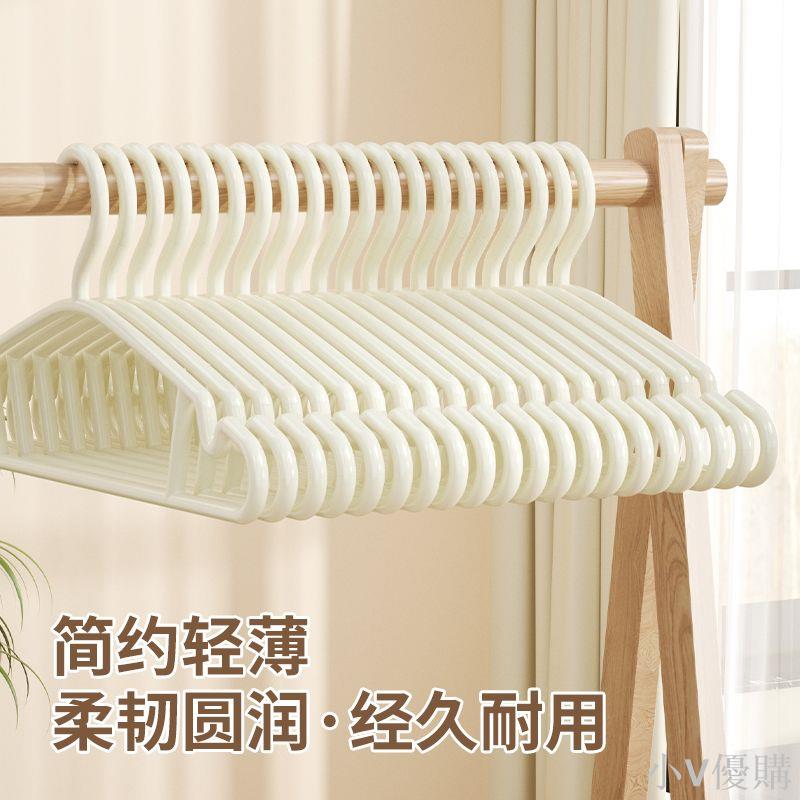 收納衣架無痕防滑ins風成人加厚加寬出租屋耐用衣掛家用掛衣架子
