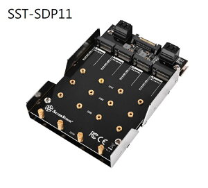 【最高折200+跨店點數22%回饋】SilverStone 銀欣 SST-SDP11/SST-SDP12 硬碟轉接架