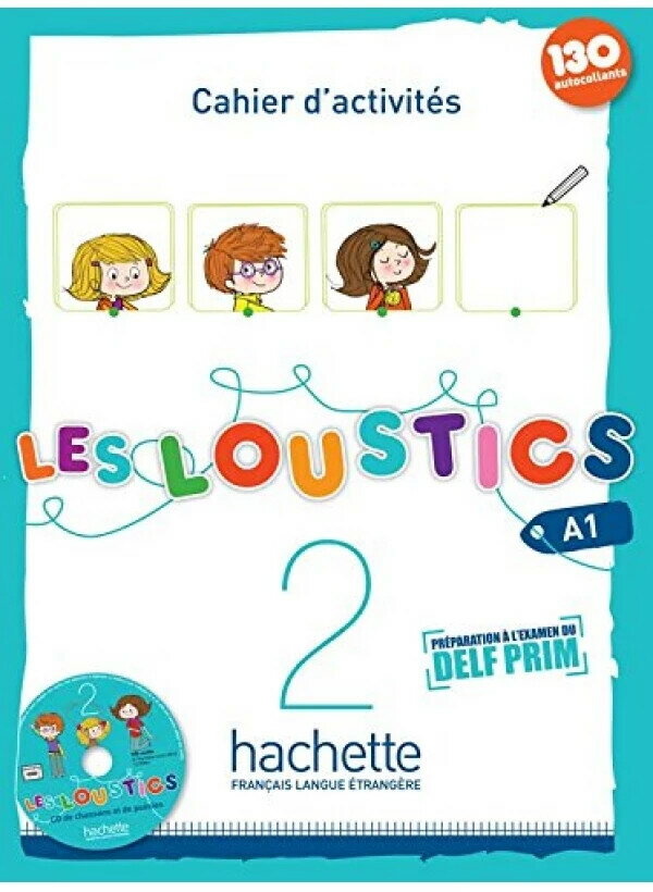 Les Loustics 2, Cahier d'activités + CD audio  Hachette  Hachette